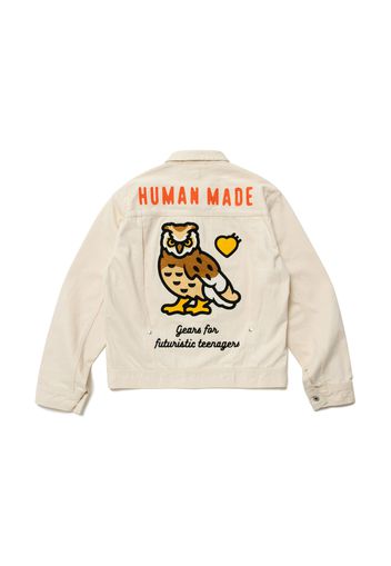 Human Made Natural Denim Work Jacket White