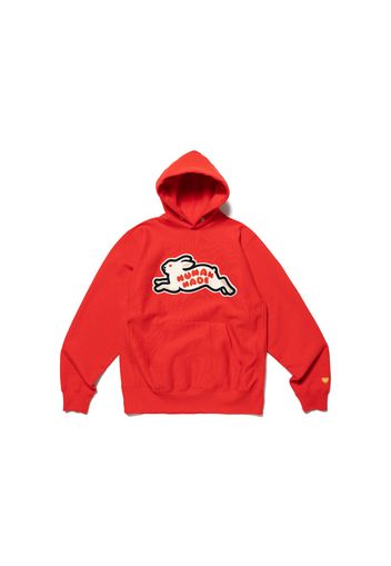 Human Made Rabbit Heavy Weight Hoodie Red