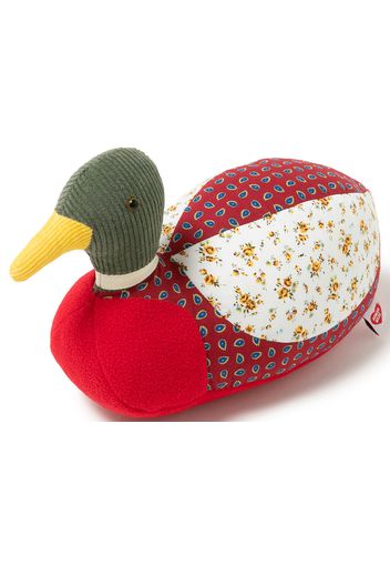 Human Made Patchwork Duck Doll Plush Red