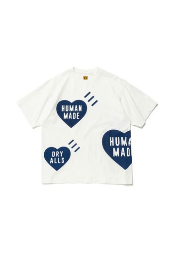 Human Made Big Heart T-Shirt White Navy