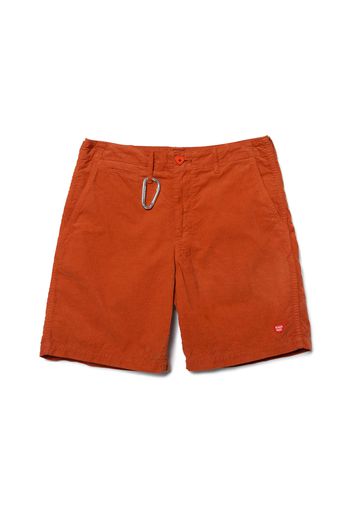 Human Made Corduroy Shorts Orange