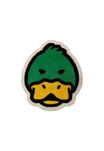 Human Made Duck Face Large Rug Green