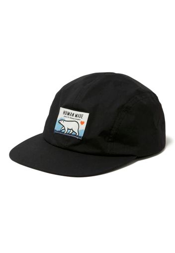 Human Made Polar Bear 4 Panel Sunshield Cap Black