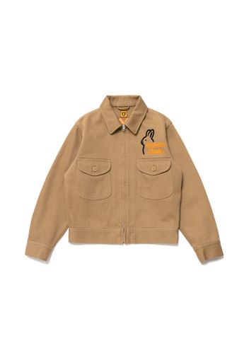 Human Made Zip-Up Work Jacket Beige