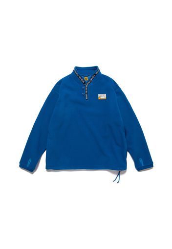 Human Made Fleece Stand Collar Pullover Blue