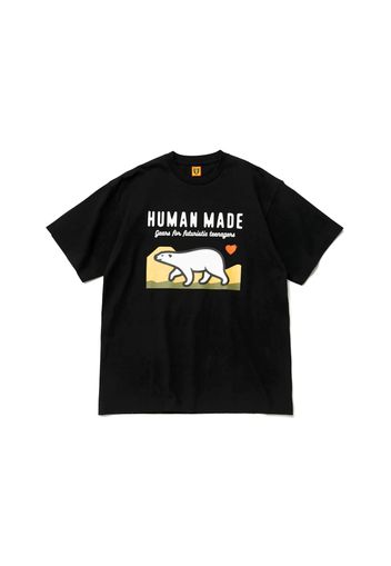 Human Made Polar Bear Graphic T-Shirt Black