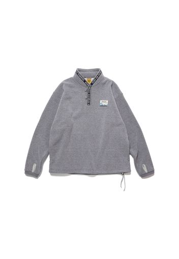 Human Made Fleece Stand Collar Pullover Grey