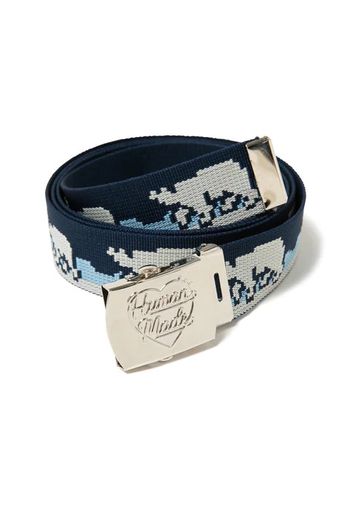 Human Made Jacquard Belt Blue