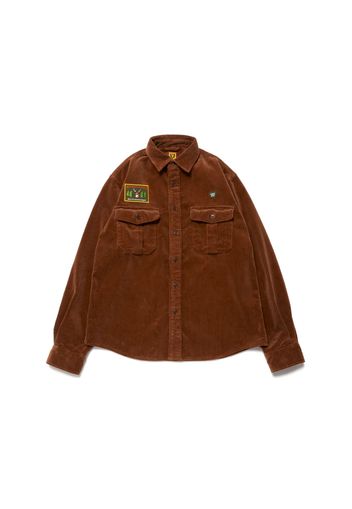 Human Made Corduroy Workshirt Brown