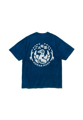 Human Made Ningen-Sei Indigo Pocket T-Shirt Indigo Blue