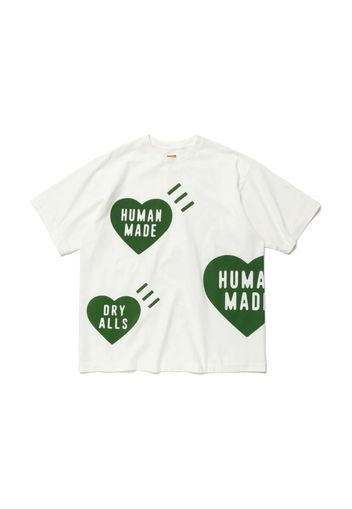 Human Made Big Heart T-Shirt White Green