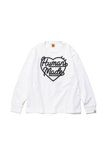 Human Made Heart L/S T-Shirt White