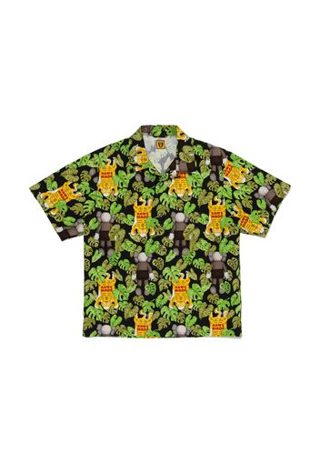 Human Made x KAWS Made Aloha Shirt Black