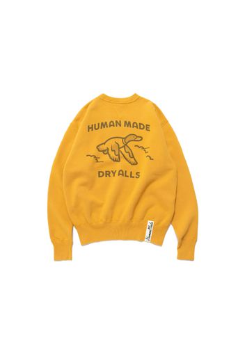 Human Made Duck Tsuriami Sweatshirt Yellow