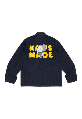 Human Made x KAWS Made Denim Coverall Jacket Indigo