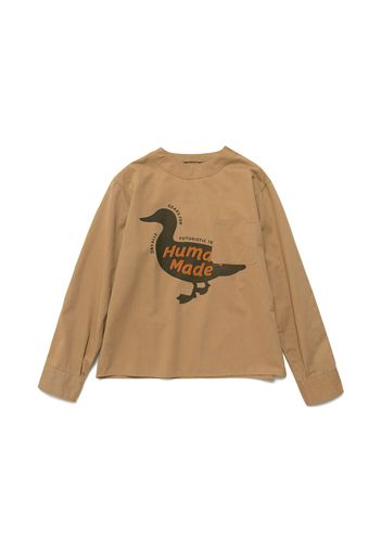 Human Made Pullover L/S Shirt Beige