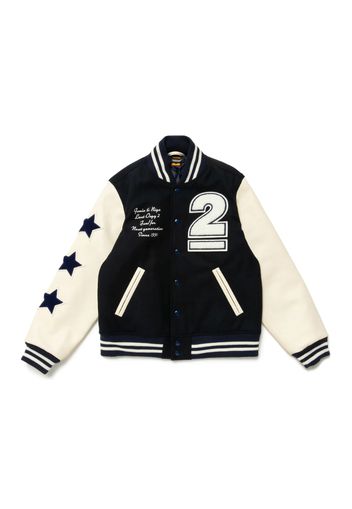 Human Made x Undercover Last Orgy 2 Varsity Jacket Navy