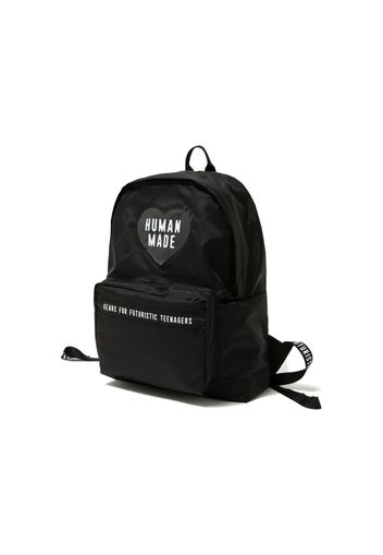 Human Made Nylon Heart Backpack Black