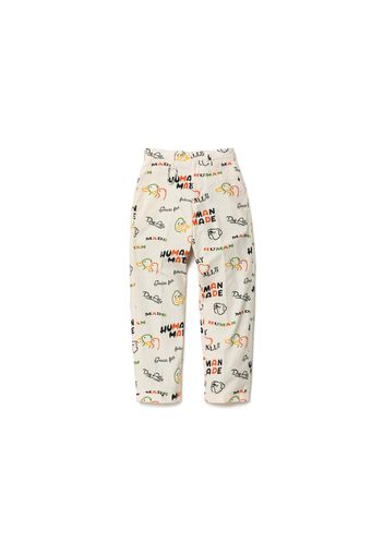 Human Made Dry Alls Duck Printed Chino Pants White