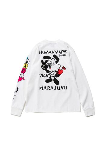 Human Made x Verdy Vick L/S T-Shirt White