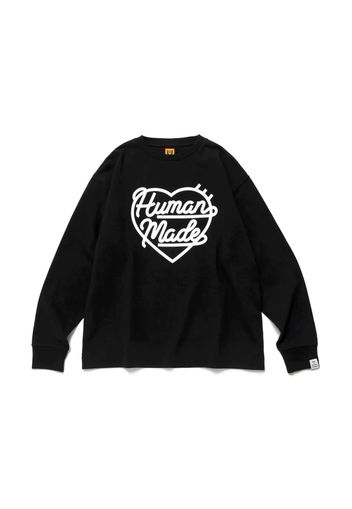 Human Made Heart L/S T-Shirt Black