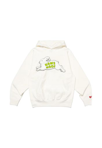 Human Made x KAWS Hoodie White