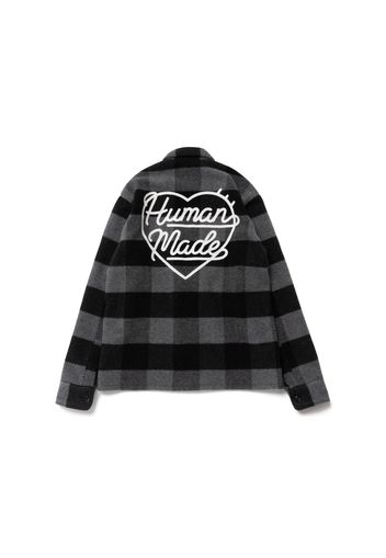 Human Made Wool Overshirt Black