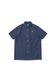 Human Made Checked BD S/S Shirt Navy