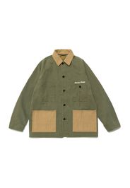 Human Made Herringbone Coverall Jacket Olive Drab