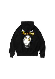 Human Made x Asap Rocky Human Testing Pizza Hoodie Black