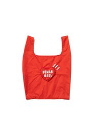 Human Made Packable Nylon Tote Bag Red