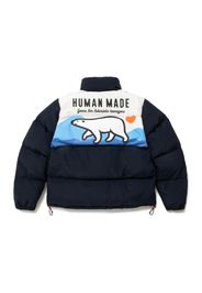 Human Made Polar Bear Down Jacket Navy