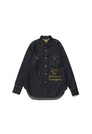 Human Made Denim Western Shirt Black Indigo