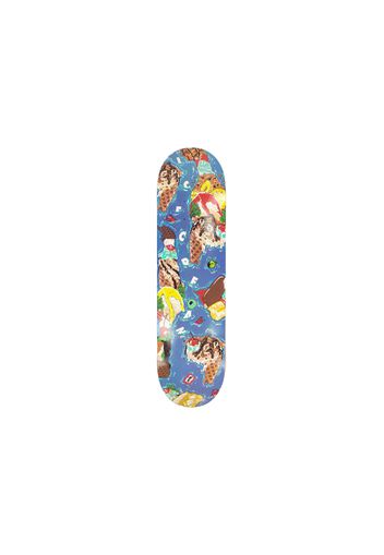 Ice Cream Island Skateboard Deck Blue