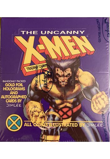 1992 Impel Marvel Uncanny X-Men Sealed Box Purple