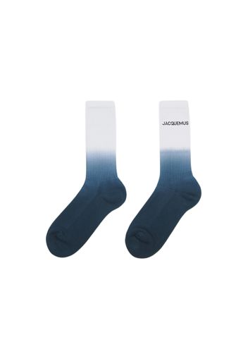 Jacquemus Les Chaussettes Moisson Gradient Socks Navy