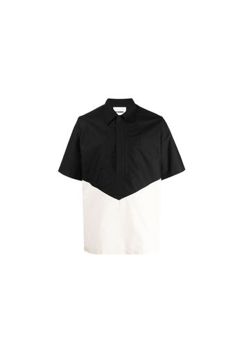 Jil Sander Two Tone Shirt Black/White