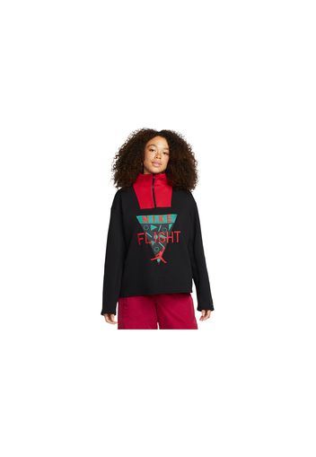 Jordan Women's Nina Chanel Pullover 1/4 Zip Black