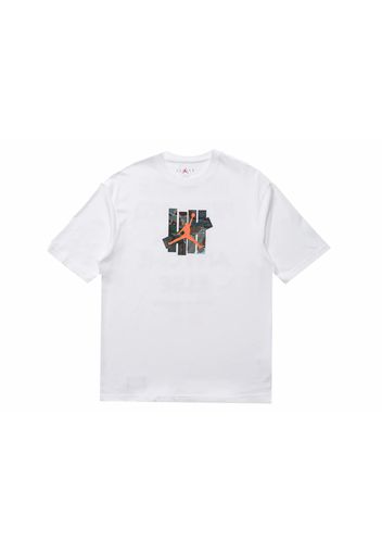 Jordan x Undefeated Strikes Tee White