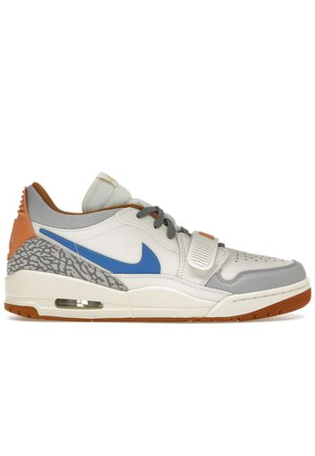 Jordan Legacy 312 Low Phantom Amber Brown Star Blue