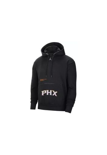 Jordan NBA Phoenix Suns Courtside Statement Edition Fleece Loose Fit Hoodie Black