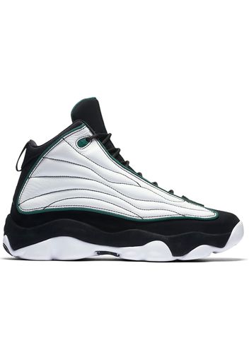 Jordan Pro Strong White Black Green