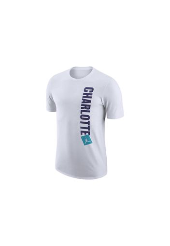 Jordan NBA Charlotte Hornets Essential Statement Edition T-shirt White