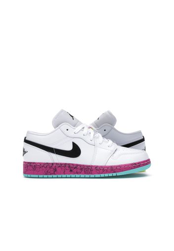 Jordan 1 Low Multi-Color Midsoles White (GS)