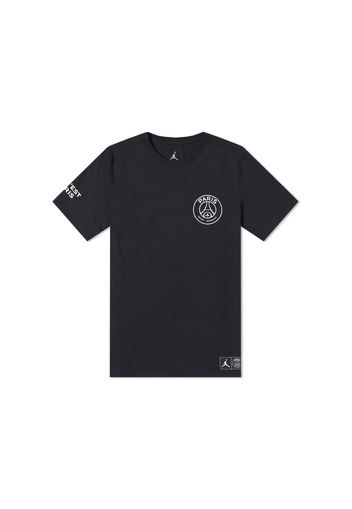 Jordan x Paris Saint-Germain Logo T-shirt Black/White