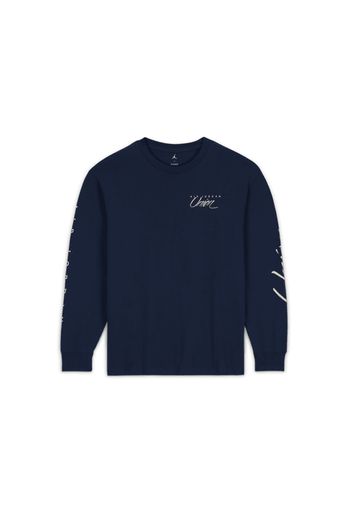 Jordan x Union MJ L/S Tee (Asia Sizing) College Navy/Coconut Milk