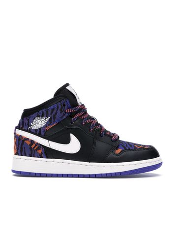 Jordan 1 Mid Multi-Color Tiger Stripe (GS)