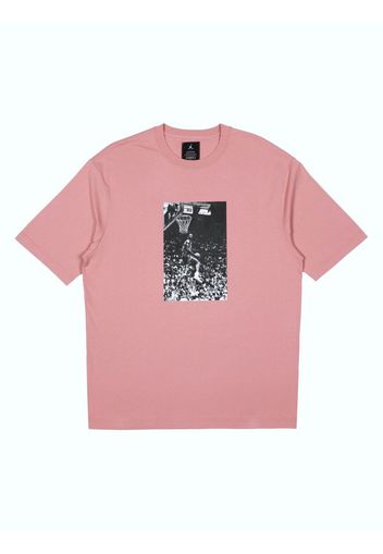 Jordan x Union Reverse Dunk T-Shirt Rust Pink