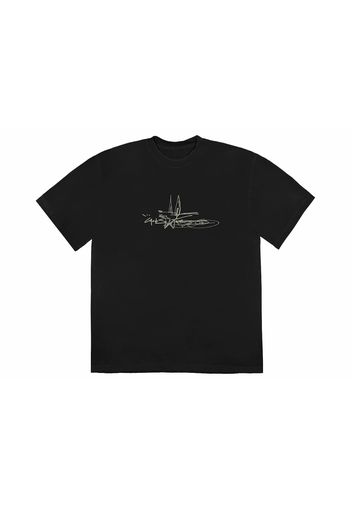 Jordan x Travis Scott Cactus Jack Scribble Tee Black