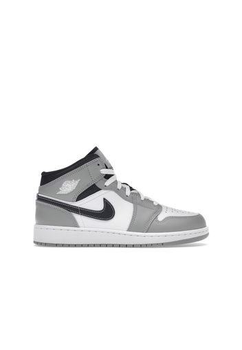 Jordan 1 Mid Light Smoke Grey (GS)